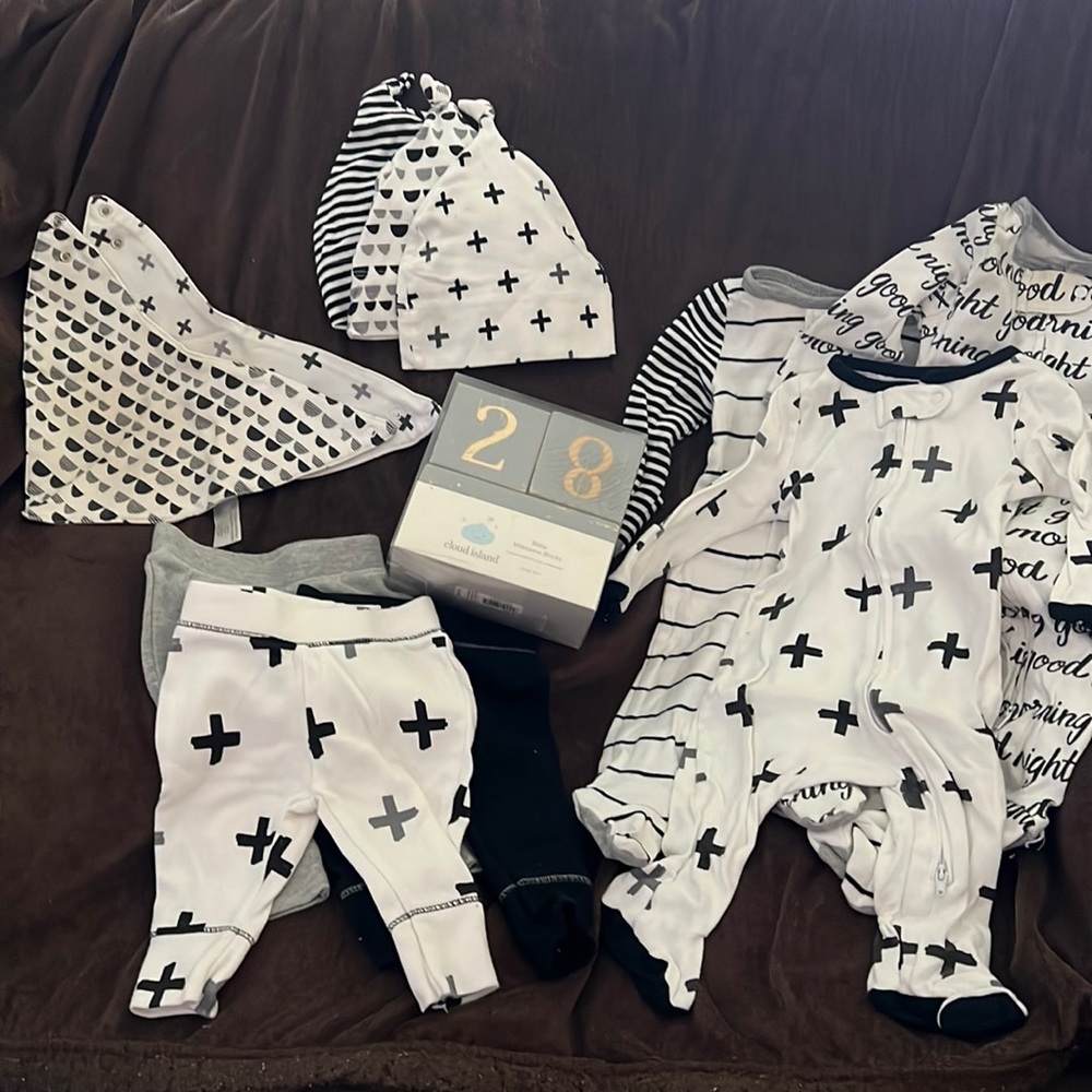 Cloud Island Bundle. newborn to 0-3m